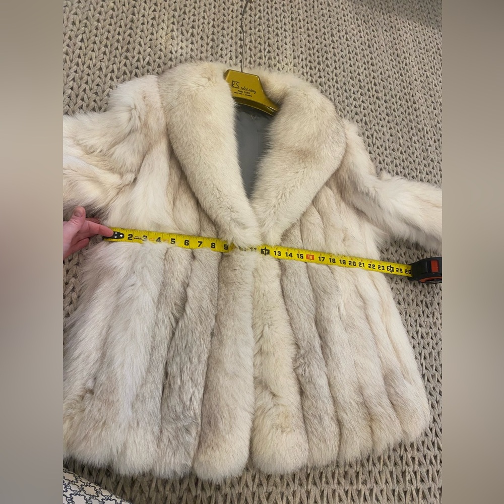 Robert Sidney Fine Furs Luxurious Cream Teddy Jacket - Picture 7 of 9